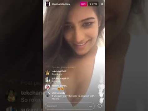 poonam pandey latest nude live|Poonam Pandey XXX